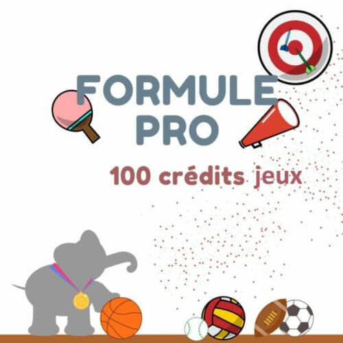 JEUX - Formule Pro - 100 crédits