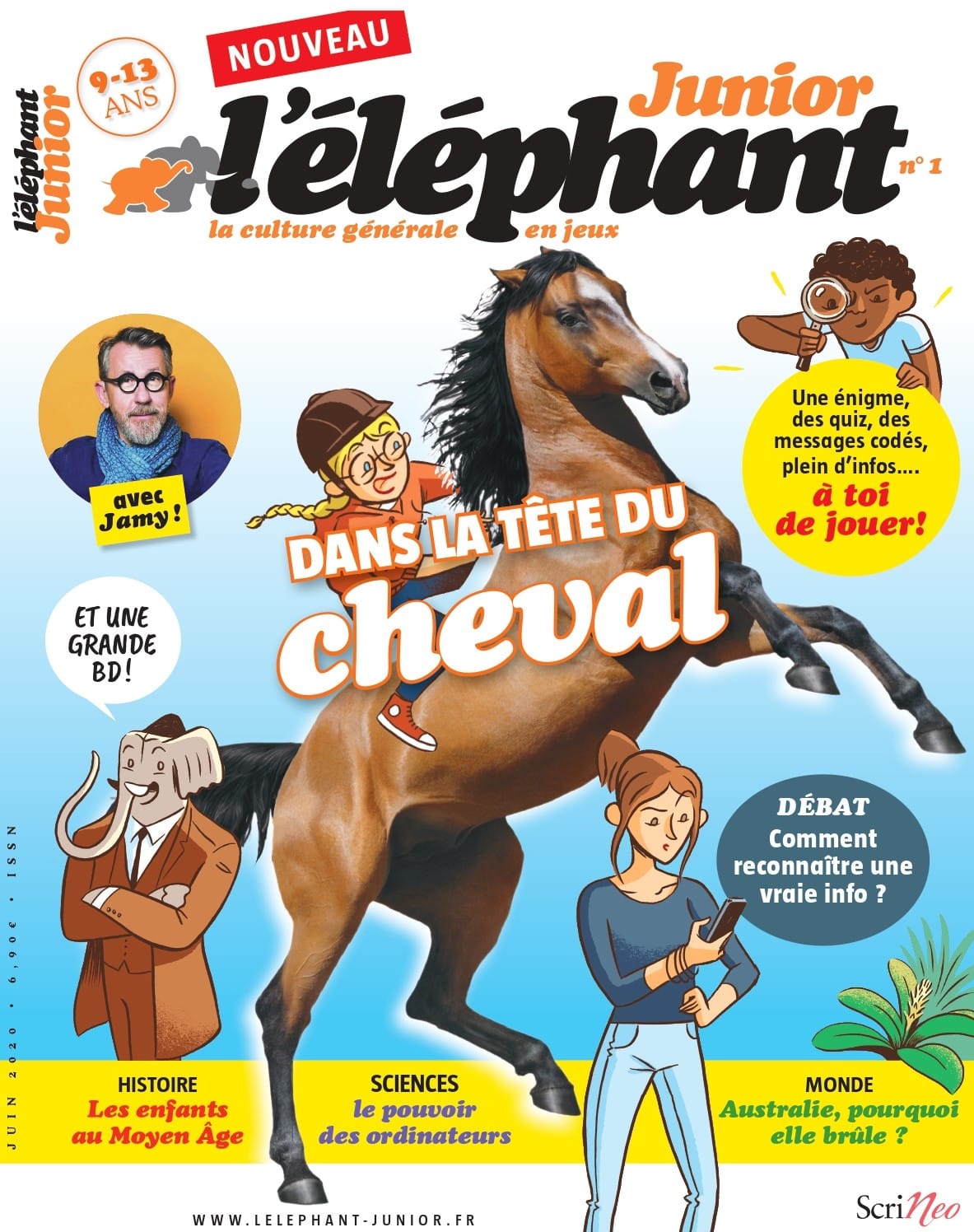 l'éléphant junior numéro 1 - Juin 2020