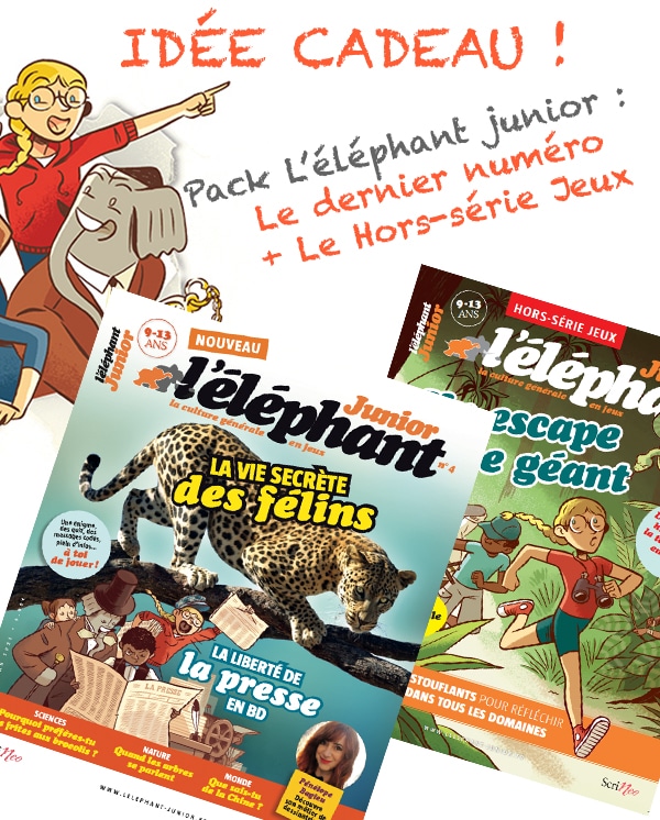 Pack cadeau l'éléphant junior