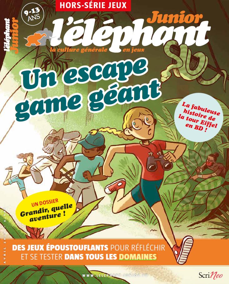 l'éléphant junior - hors série jeux n°2 Avril 2021