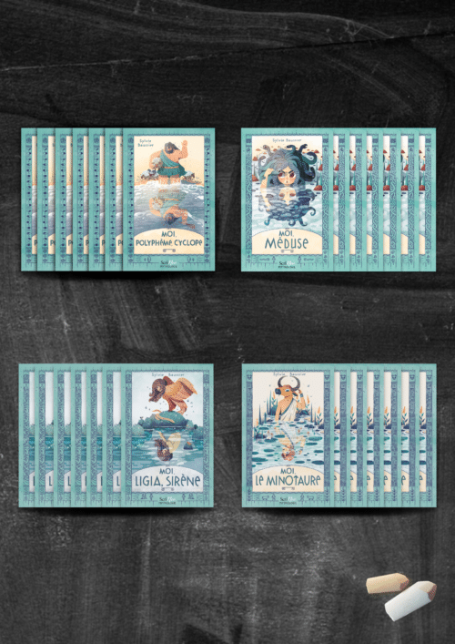 pack classe Mythologie - 25 ex. d'un titre de la collection au choix