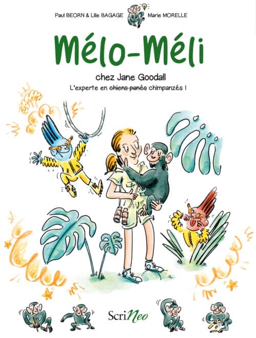 Mélo Méli chez Jane Goodall couv.