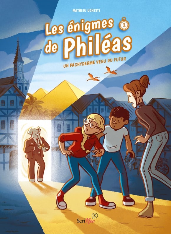 BD Junior - Les énigmes de Philéas, un pachyderme venu du futur