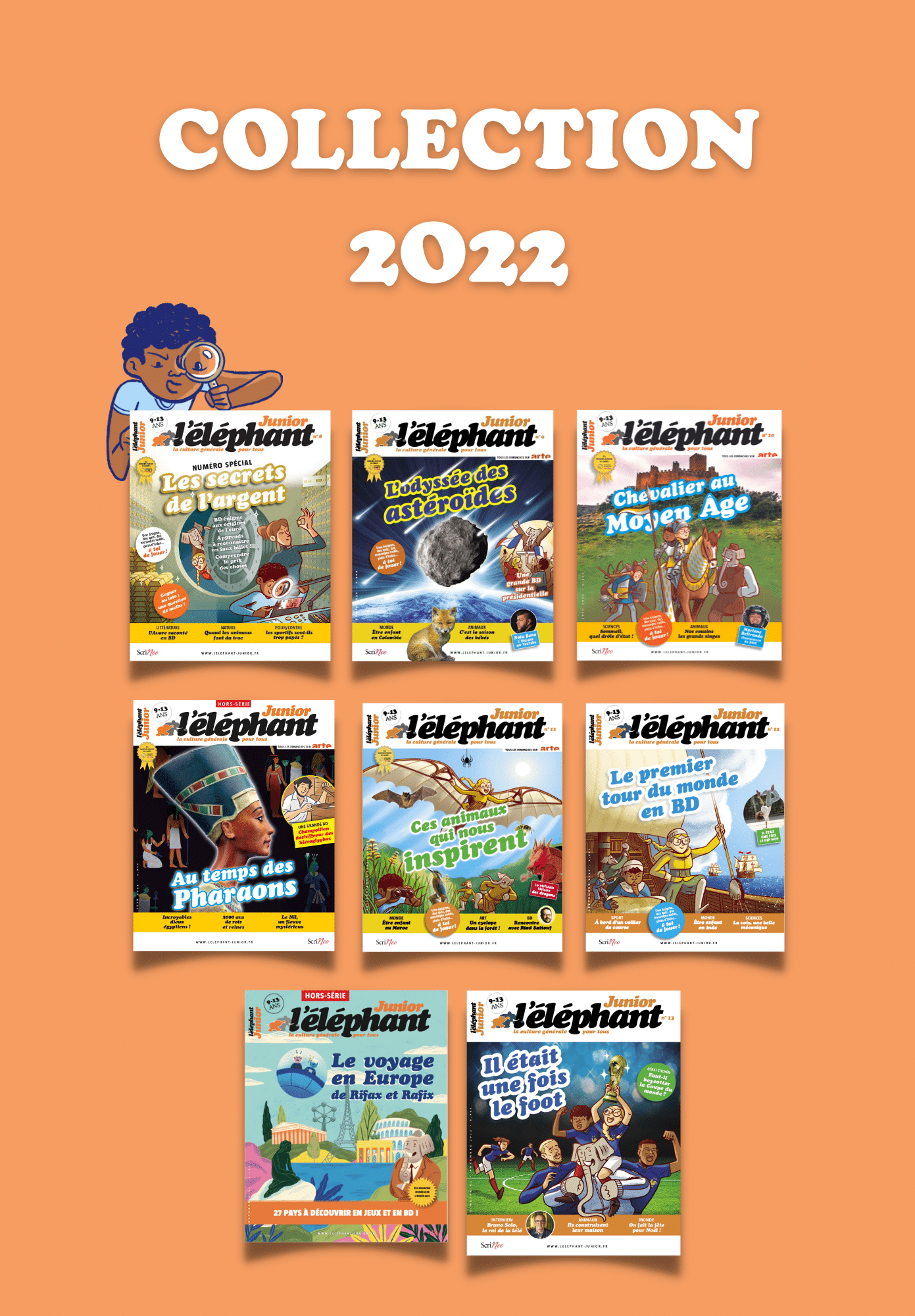 Collection 2022 - 8 numéros