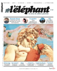 Couverture l'éléphant la revue n°47 Michel-Ange