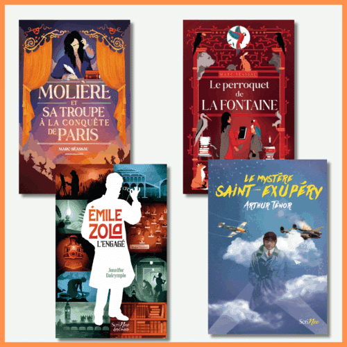 Coffret Destins d'écrivains - livres Scrineo